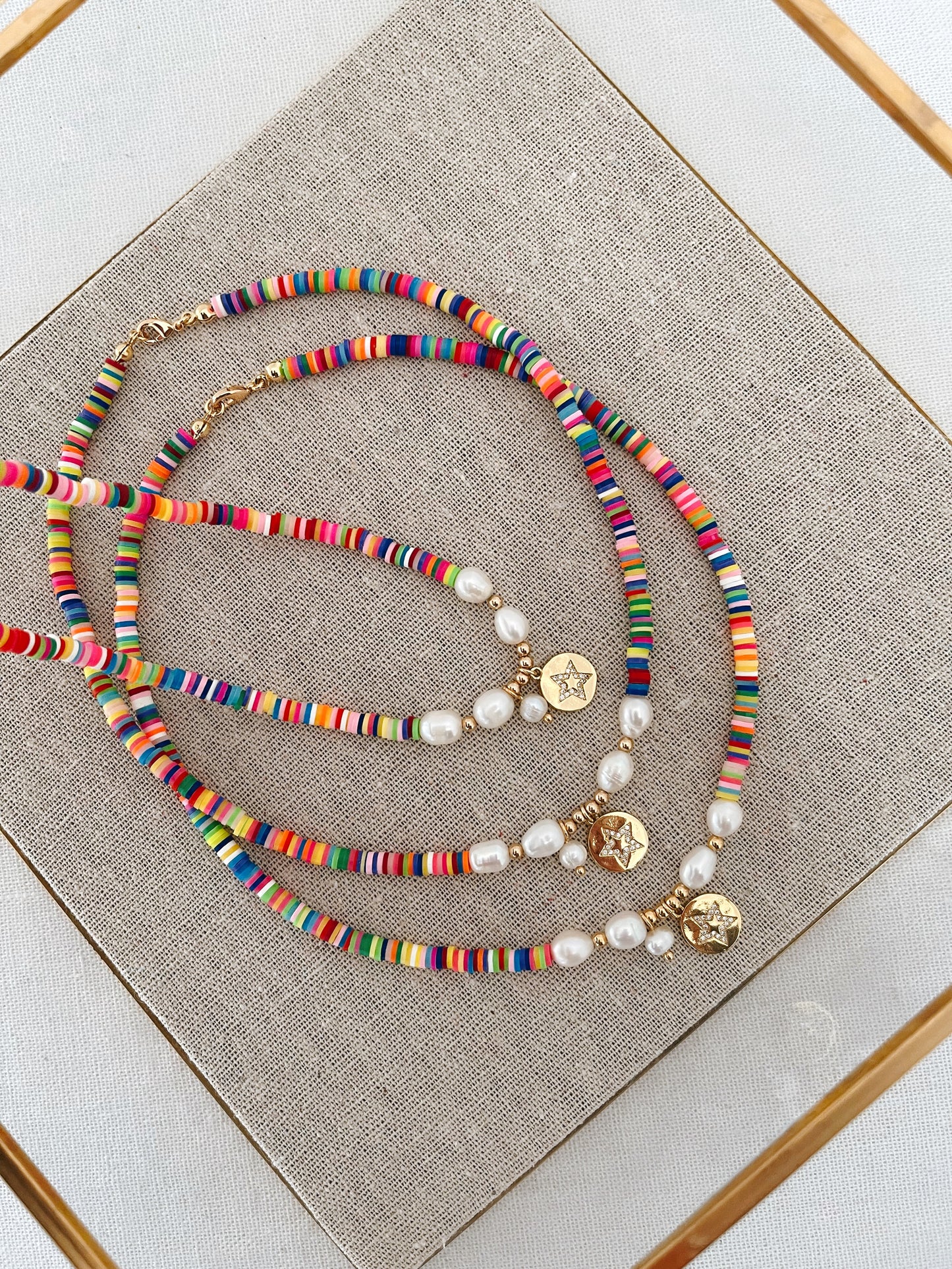 You Had Me At Hello Beaded Necklace