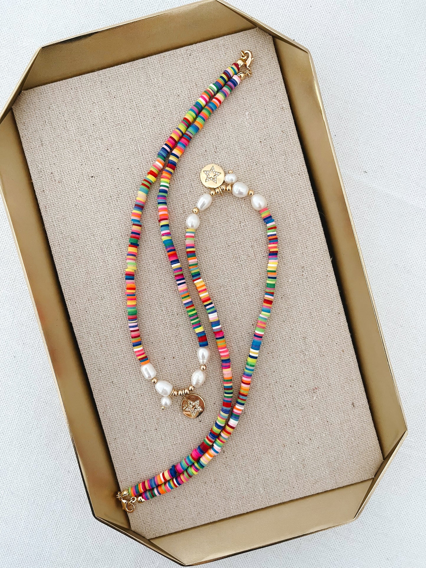 You Had Me At Hello Beaded Necklace