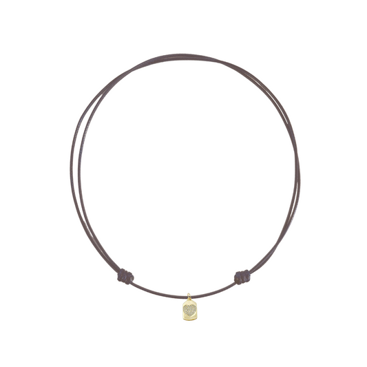 Heart Tag Necklace
