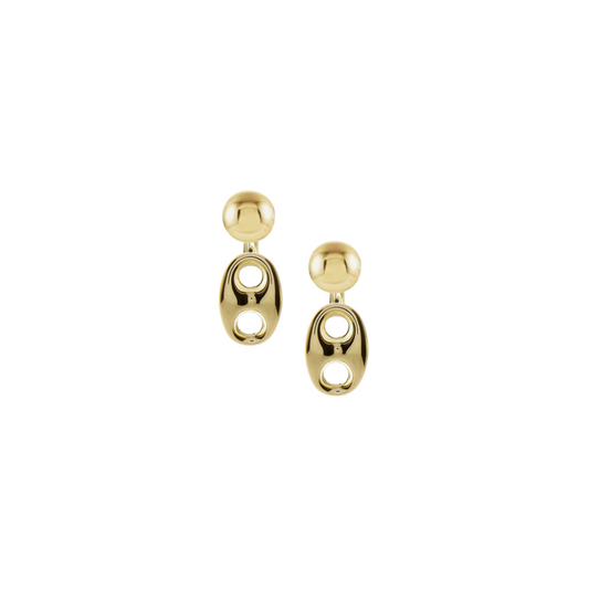 dainty gold earrings