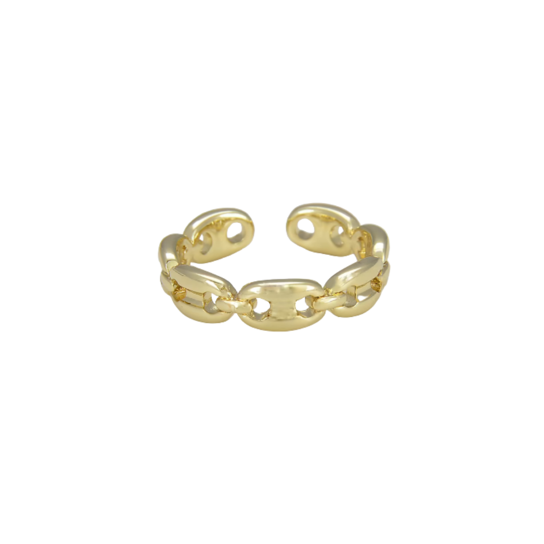 gold dainty ring