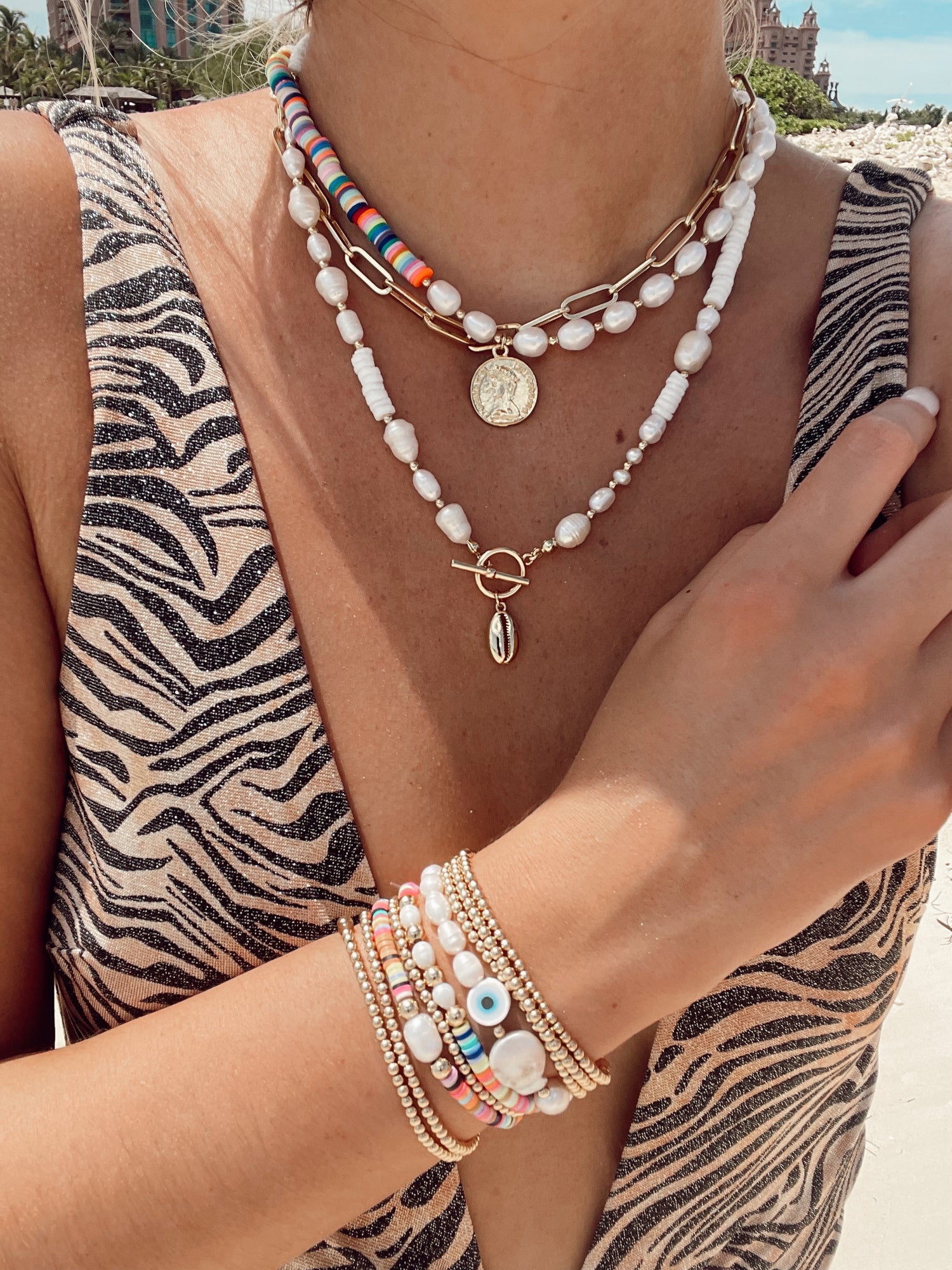 styled necklaces